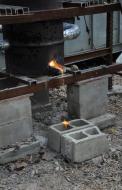 Iron starts to flow