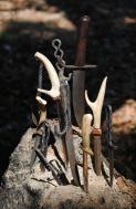 Hand Forged knives by Edd Scafidel