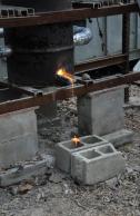 Iron starts to flow