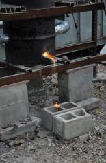Iron starts to flow