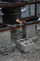Iron starts to flow