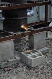 Iron starts to flow