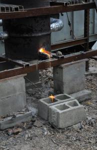 Iron starts to flow