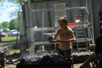 Deborah at the forge