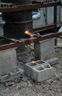 Iron starts to flow