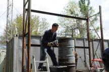 John Perilloux charging the cupola