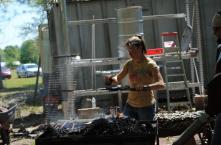 Deborah at the forge