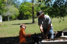 Teaching of Blacksmithing by Chuck Averett