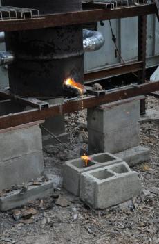 Iron starts to flow