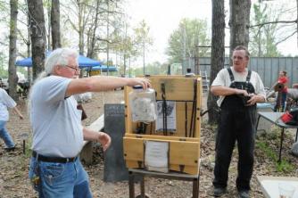 hand made tool box and black smith tools given away 2011