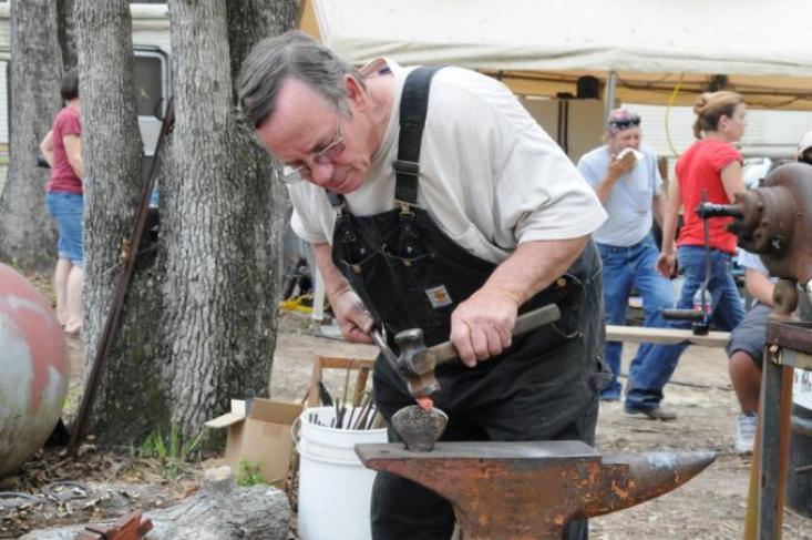 Hot cutting iron by Wayne Cash